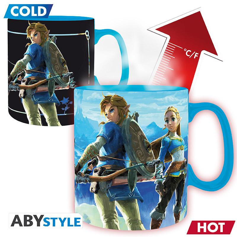Taza térmica the legend of zelda breath the wild