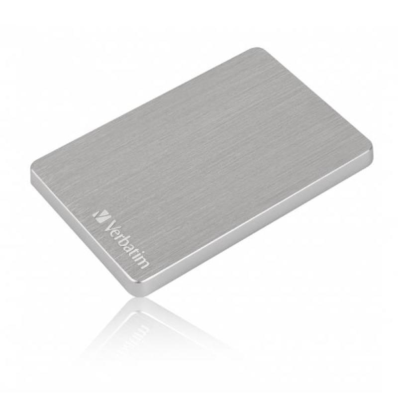 Disco duro externo verbatin store n go alu slim 1tb 2.5 pulgadas usb 3.2