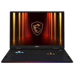 Portatil msi raider 18 hx ai a2xwjg - 459es u9 - 285hx - 64gb - ssd 2tb - rtx 5090 24gb - 18 pulgadas uhd+ - w11h