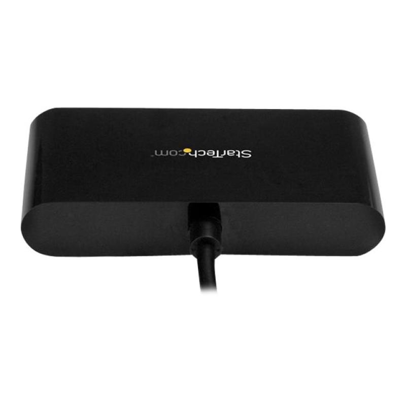 Hub startech hb30c4ab usb tipo c 4 en 1