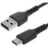 Cable usb tipo c a usb tipo a startech 1m - macho - macho - negro
