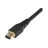 Cable mini dp a dp startech 1m - macho - macho - negro