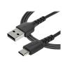 Cable usb tipo c a usb tipo a startech 1m - macho - macho - negro