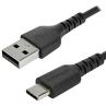 Cable usb tipo c a usb tipo a startech 2m - macho - macho - negro