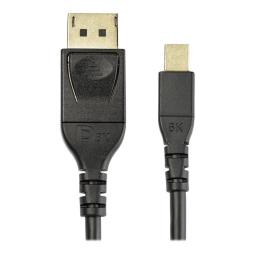 Cable mini dp a dp startech 1m - macho - macho - negro