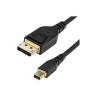 Cable mini dp a dp startech 1m - macho - macho - negro