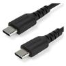 Cable usb tipo c startech 2m - macho - macho - negro