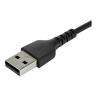 Cable usb tipo c a usb tipo a startech 2m - macho - macho - negro