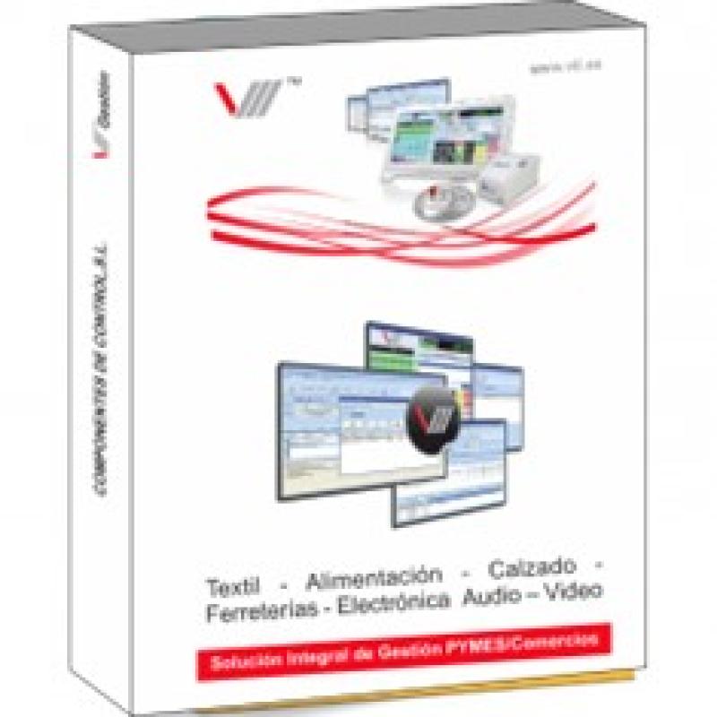 Software gestion v3+ tpv para comercios 1 usuario licencia electro perpetua incluye 1 año matenimiento