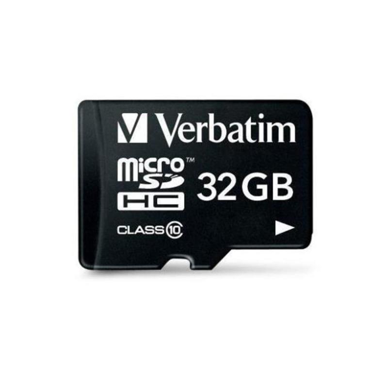 Tarjeta memoria micro sd verbatim 32gb c10 + adaptador