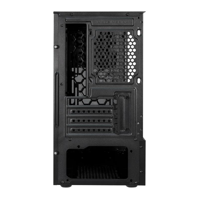 Caja ordenador gaming unykach aero c25 matx vidrio negra
