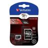 Tarjeta memoria micro sd verbatim 128gb c10 + adaptador