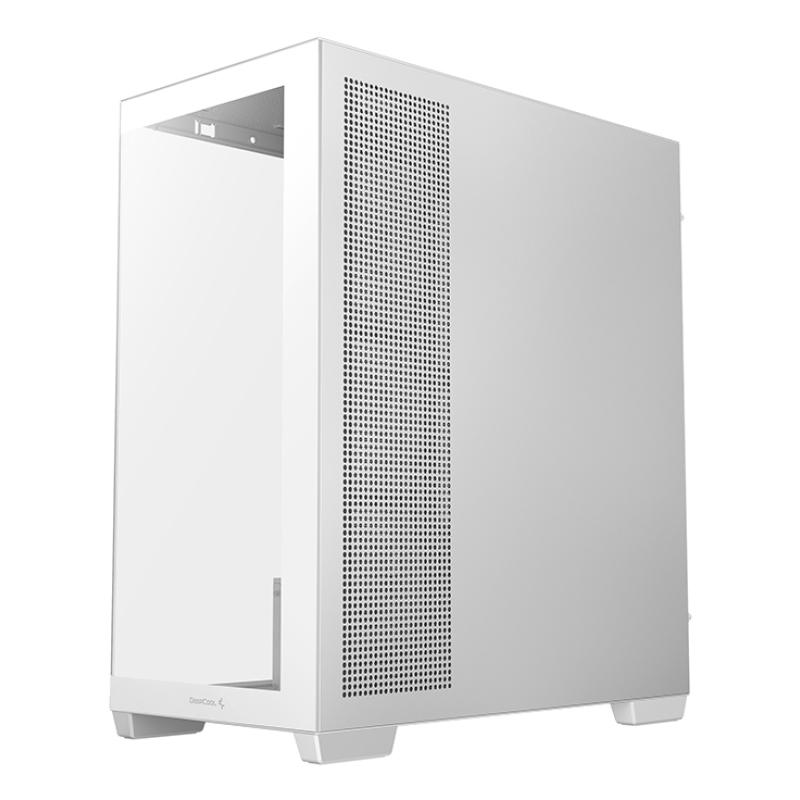 Caja ordenador gaming atx deepcool cg580v2 cristal templado blanca