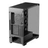 Caja ordenador gaming atx deepcool cg580v2 cristal templado negro