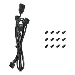 Ventilador caja deepcool r - fl12 - bkapn3 - g argb 3x 120mm negro