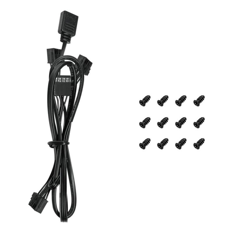 Ventilador caja deepcool r - fl12 - bkapn3 - g argb 3x 120mm negro