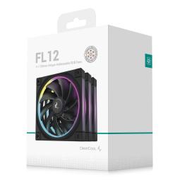 Ventilador caja deepcool r - fl12 - bkapn3 - g argb 3x 120mm negro