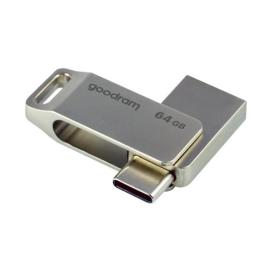 Memoria usb 3.2 - usb tipo c goodram 64b oda3 plata
