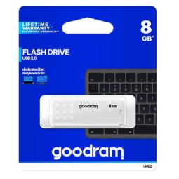 Memoria usb 2.0 goodram 8gb ume2 blanco