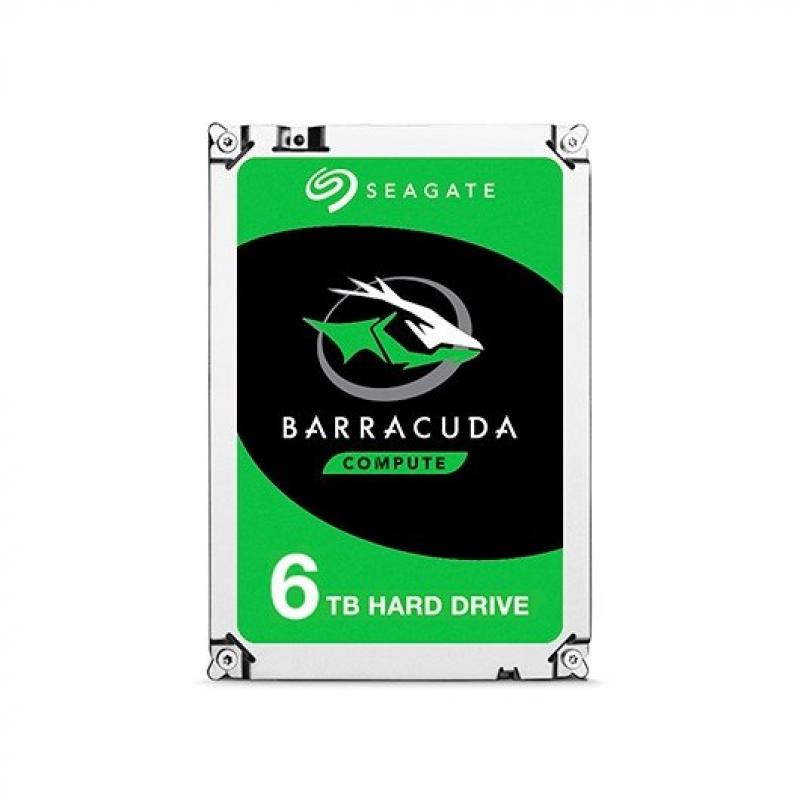 Disco duro interno hdd seagate barracuda st6000dm003 6tb 3.5pulgadas 5400 rpm -  256mb -  sata 3 - Imagen 1