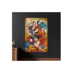 Poster 3d 58x38 cm champa goku states dragon ball super
