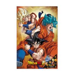 Poster 3d 58x38 cm champa goku states dragon ball super
