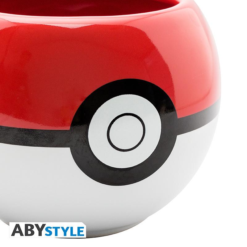 Taza 3d abystyle pokemon pokeball