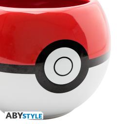 Taza 3d abystyle pokemon pokeball