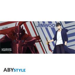 Taza abystyle solo leveling jinwoo e igris 320 ml