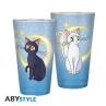Vaso grande abystyle sailor moon luna y artemisa 400 ml