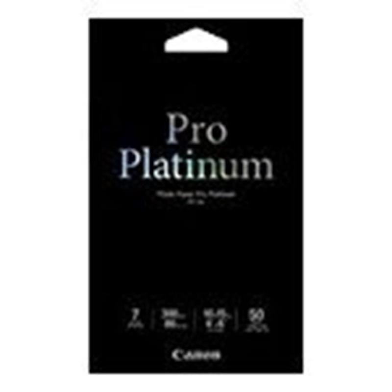 Papel fotografico canon pro platinum pt - 101 10x15cm 50 hojas