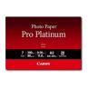 Papel fotografico canon pro platinum pt - 101 a2 20 hojas 300gr