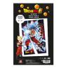 Poster 3d 58x38cm universal survival goku dragon ball super