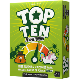Juego de mesa top ten aventuras
