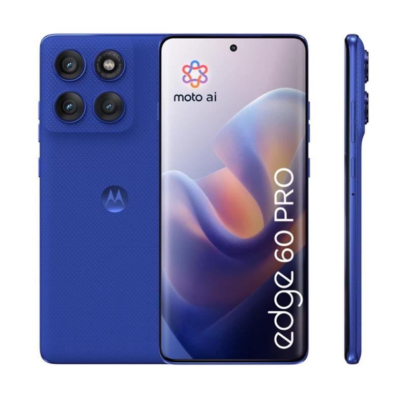 Movil motorola moto edge 60 pro 5g 12 - 512gb dazzling blue