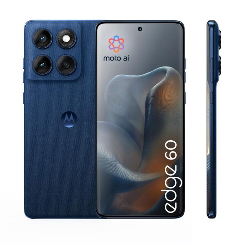 Movil motorola moto edge 60 5g 12 - 512gb gibraltar blue