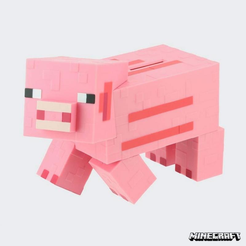 Figura hucha paladone minecraft cerdo - Imagen 1