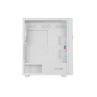 Caja ordenador gaming genesis diaxid 605 argb atx cristal templado blanca