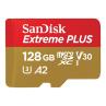 Tarjeta memoria micro secure digital 128gb sandisk extreme plus clase 10 uhs - i u3 + adaptador