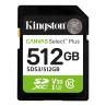 Tarjeta memoria sdxc 512gb kingston canvas select plus uhs - i clase 10
