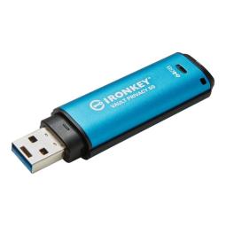 Memoria usb 3.2 kingston 64gb ironkey vault privacy 50 series