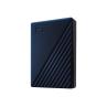 Disco duro externo hdd wd western digital 4tb my passport for mac usb 3.2 azul