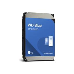 Disco duro interno hdd wd western digital blue wd80eaaz 8tb 8000gb 3.5 pulgadas sata 6gb - s 5640rpm 256mb