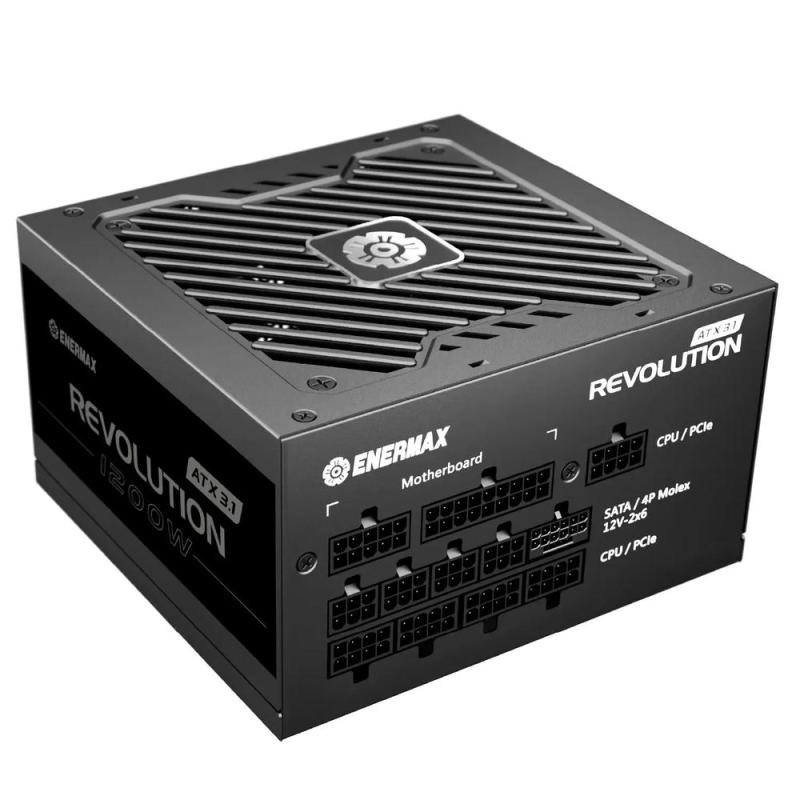 Fuente de alimentacion enermax revolution atx 3.1 1200w 80+ gold modular