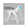 Vehiculo expansion bandai hobby 30mm exa - vehicle horse mecha ver. blanco