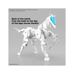 Vehiculo expansion bandai hobby 30mm exa - vehicle horse mecha ver. blanco