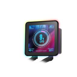 Kit refrigeracion liquida mars gaming mlvisionpro240 argb 2x 120mm negro