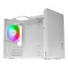 Caja ordenador mars gaming mcxps matx cristal templado blanca