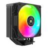 Ventilador disipador cpu mars gaming mcpux5 argb 120mm negro