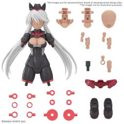 Set de partes opcionales bandai hobby 30ms 18 sergeant costume color c